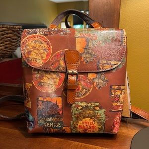 Authentic NWT Patricia Nash Mini Backpack